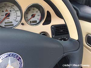 Mercedes-Benz SLK-Class (R170) leather interior